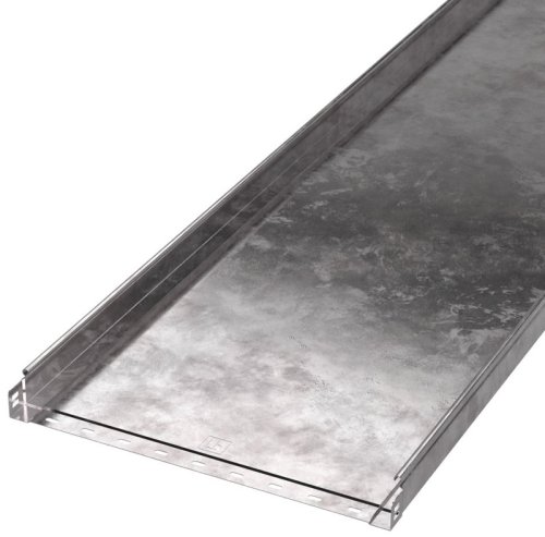 Лоток неперфорированный Промрукав Стандарт 500х50х3000 сталь 1,0мм фото Лоток неперфорированный Промрукав Стандарт 500х50х3000 сталь 1,0мм картинка